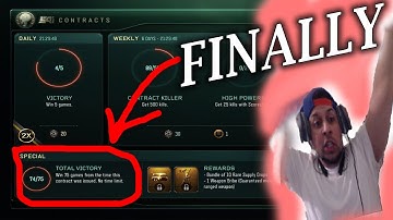 Call of Duty: Black Ops 3 Completing 75 Win Contract "Finally"