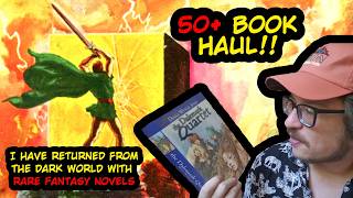 I won BIG on RARE FANTASY NOVELS In Vegas (50+ BOOK HAUL)