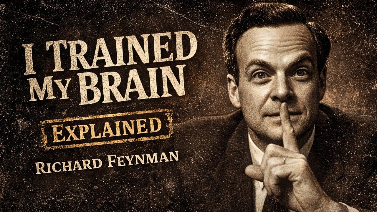 Richard Feynman: Force Yourself To be Genius, Like I do