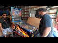 Moving a Harley-Davidson 3rd Edition Pinball Machine Upstairs in Dallas TX by Rescue Movers