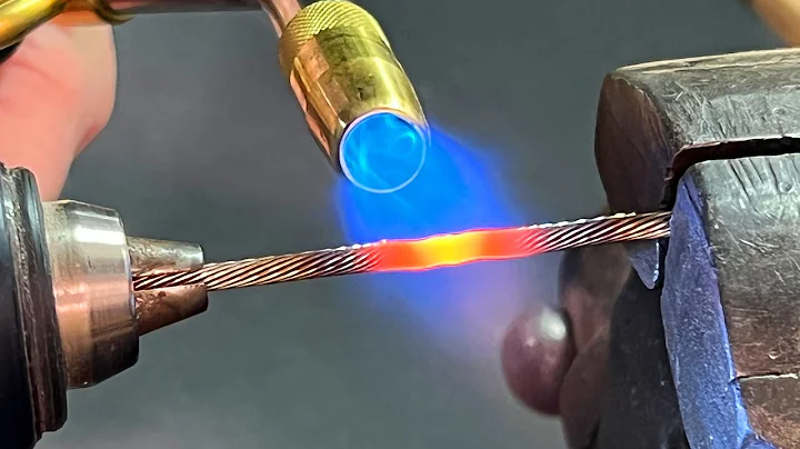 Must Know Wire Rope Cutting Trick! Stop Frayed Ends! Steel Cable