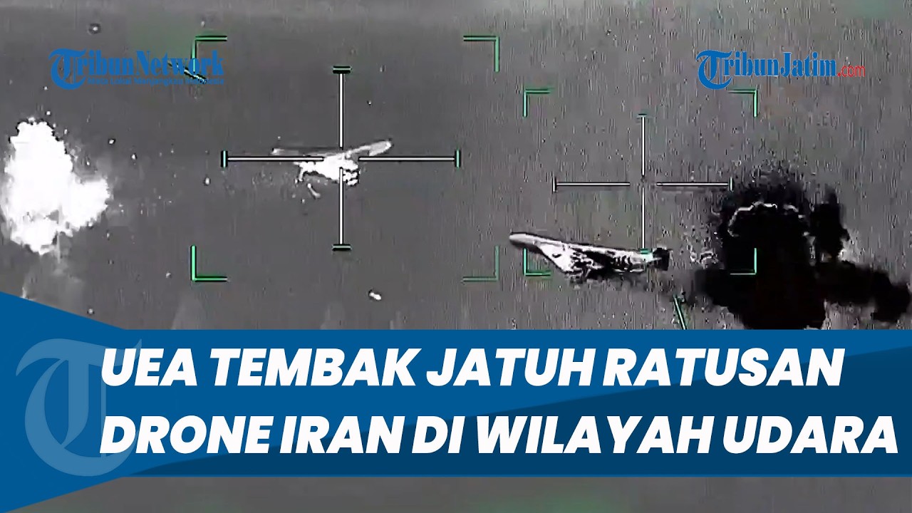UEA Tembak Jatuh Ratusan Drone Iran di Wilayah Udara, Pemerintah Saudi Ancam Balas Serangan ke Iran