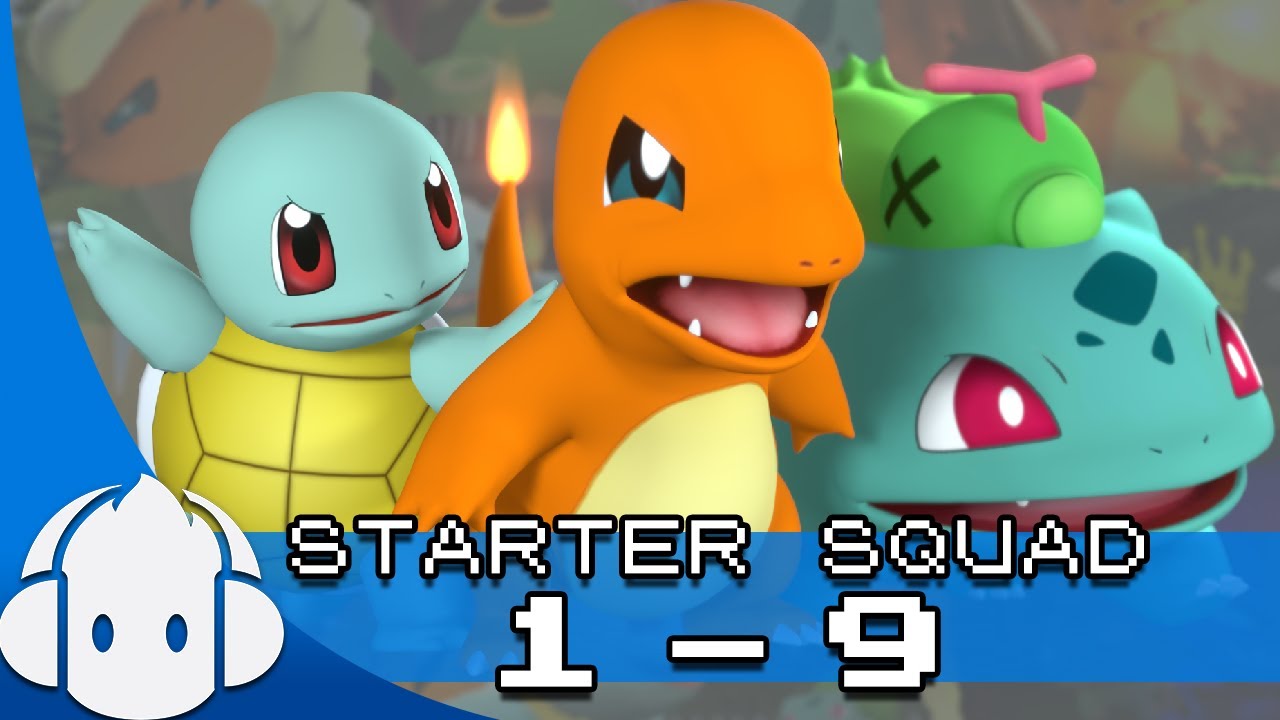 Charmander starter squad