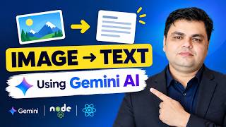 Project-2 (Part-1) Build Image to Text AI API with Node.js & Gemini | Multer + Gemini API