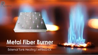 SPEAR-BLUE ® FLAME l Gas Burner for Tank Heating MFB600-EX l PP Systems