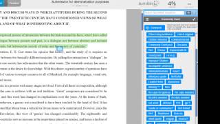 Marking on Turnitin