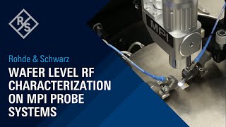 Wafer Level RF Characterization on MPI Probe Systems