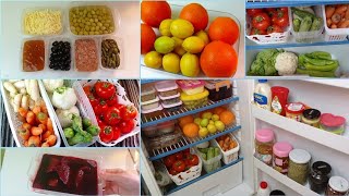 تجهيزات رمضان 2023 | روتين تنظيف و ترتيب الثلاجة قبل رمضان | FRIDGE ORGANIZATION