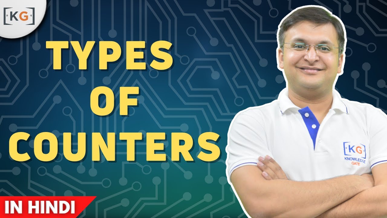 Part 5.11 Types of counters in Hindi Difference between Synchronous