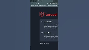 Another Laravel Trick ⚡ & in the end of command #shorts