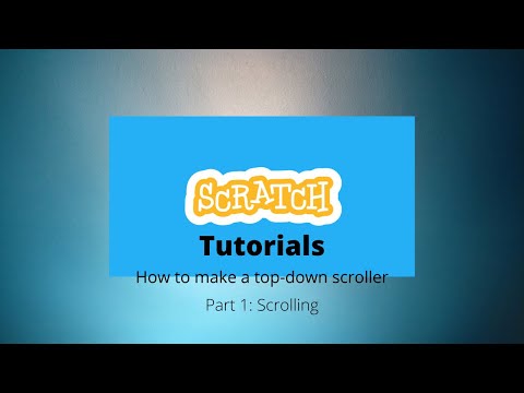 Scratch Tutorials : How to make an easy Top down scroller Part 1 : Scrolling