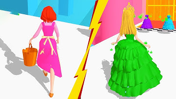 Princess Run 3D 👸💋🤴 All Levels Gameplay Trailer Android,ios Walkthrough New Game VRTY