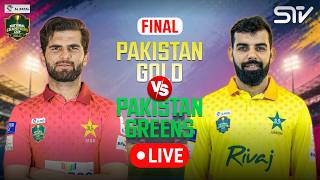 LIVE | Sparco Paints Pak Gold vs Rivaj Pak Greens | Final Match | National Champions Cup | NA1T