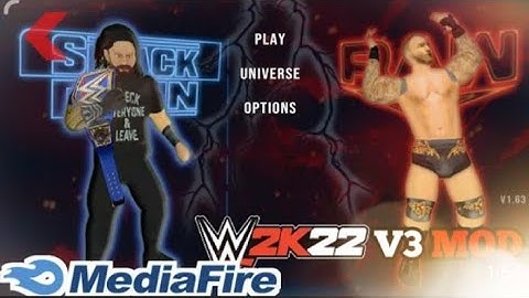 WR3D 2K22 V3 New Mod |Download Link in Description | New Features| New Arenas| New Stunts & More | 😉