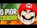 O PIOR CRIADOR DA HISTÓRIA: QUEM INVENTA É O INVENTOR! – Super Mario Maker (SUPER RUIM)
