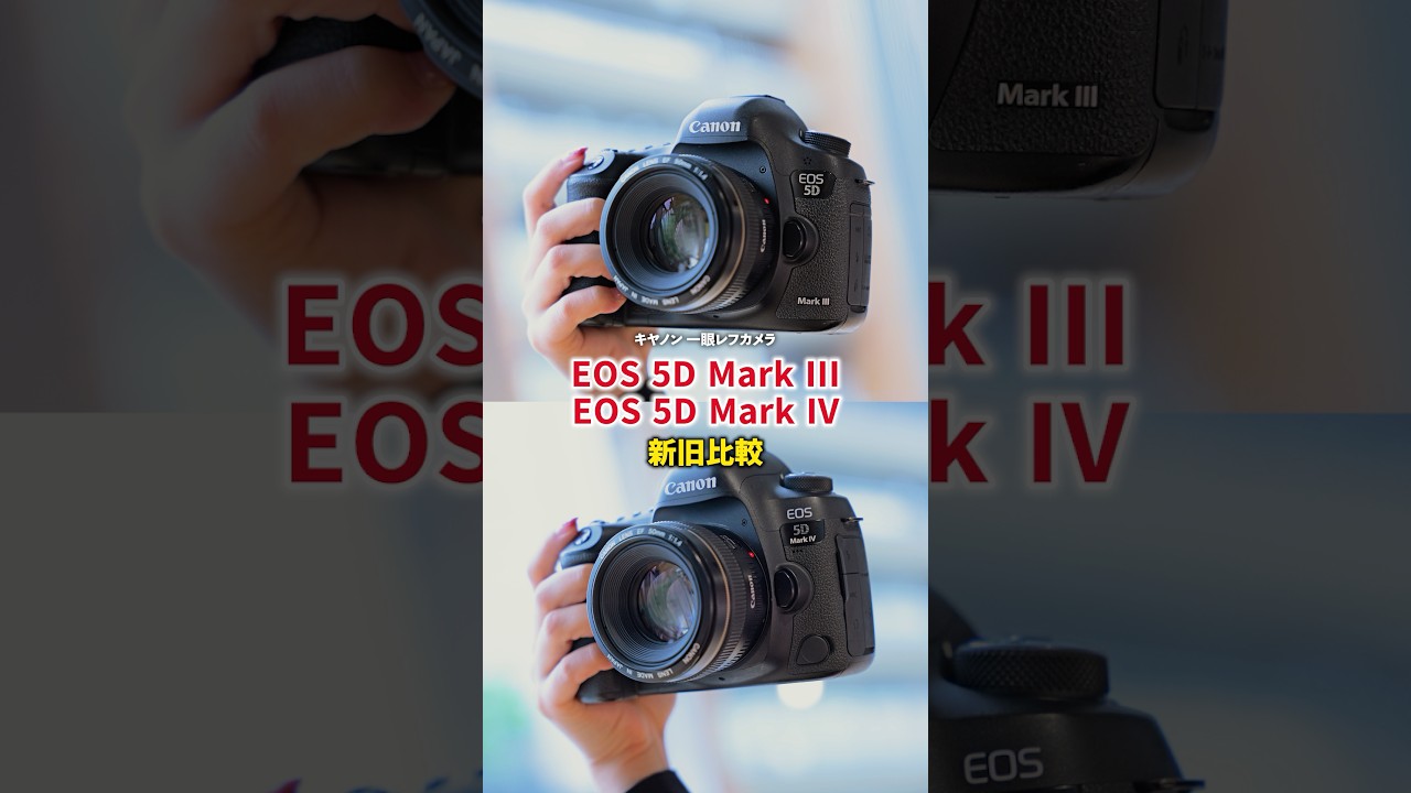 What's the difference between the beloved Canon EOS 5D Mark III