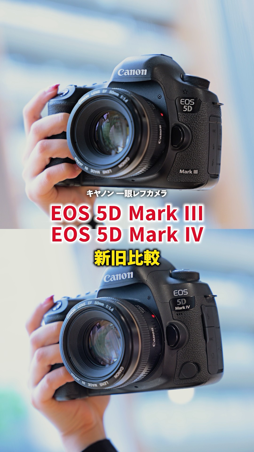 What's the difference between the beloved Canon EOS 5D Mark III
