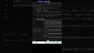 🐍 Python Hands-On #7 | sorted() vs sort()