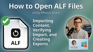 How to Open ALF Files (Alfresco Share)