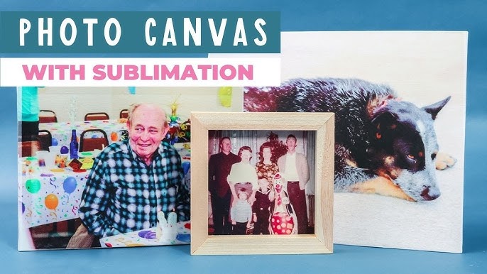 SUBLIMATION TUTORIAL — How to sublimate on a canvas - Fun Stuff Crafts