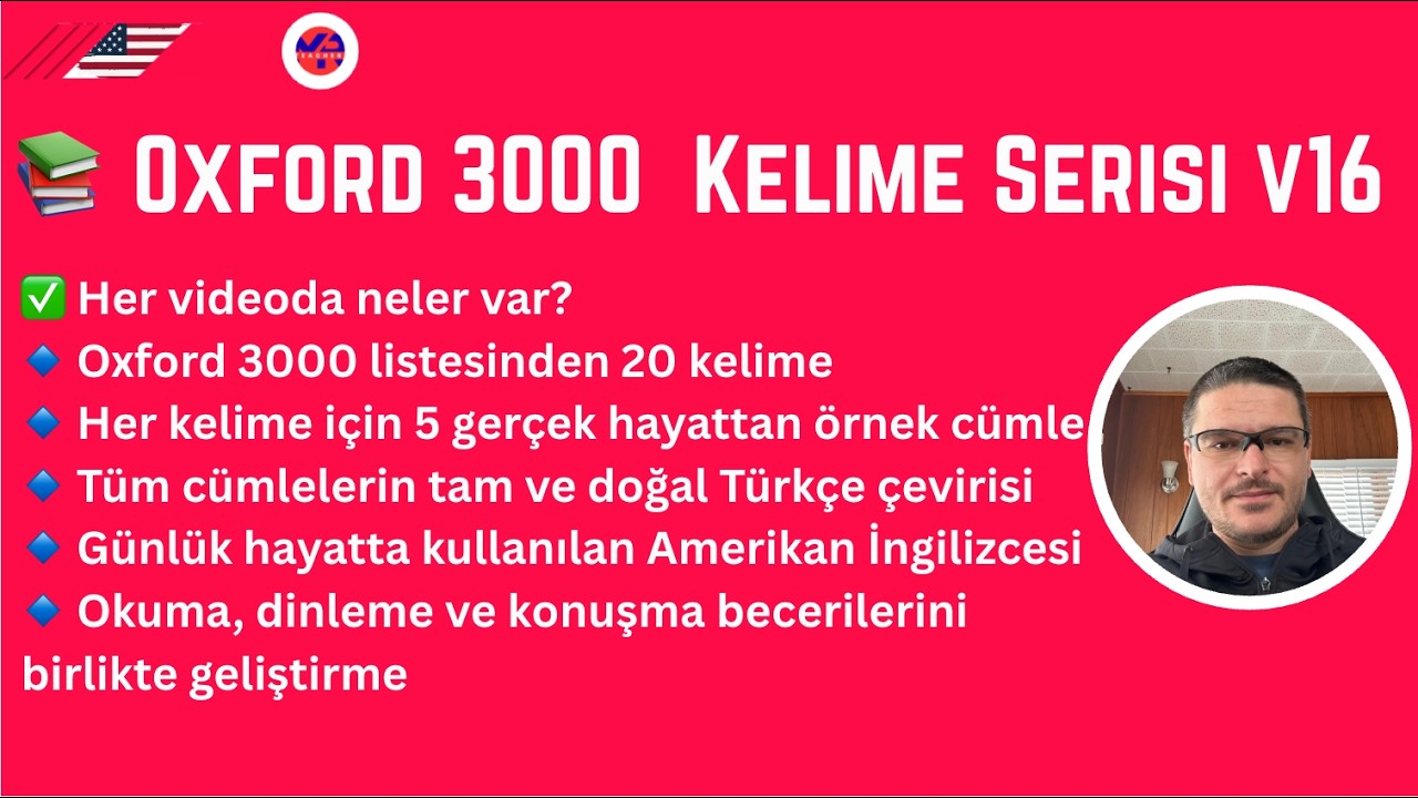 Oxford 3000 | İngilizcede En Önemli 20 Kelime (251–270) | Confident – Course | English Only Lesson