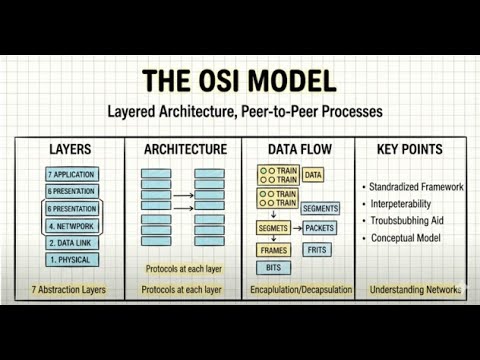 OSI Model Explained in 6 Minutes (How Data Really Moves)