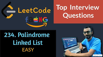 Palindrome Linked List || Leetcode Interview Playlist || Leetcode Easy