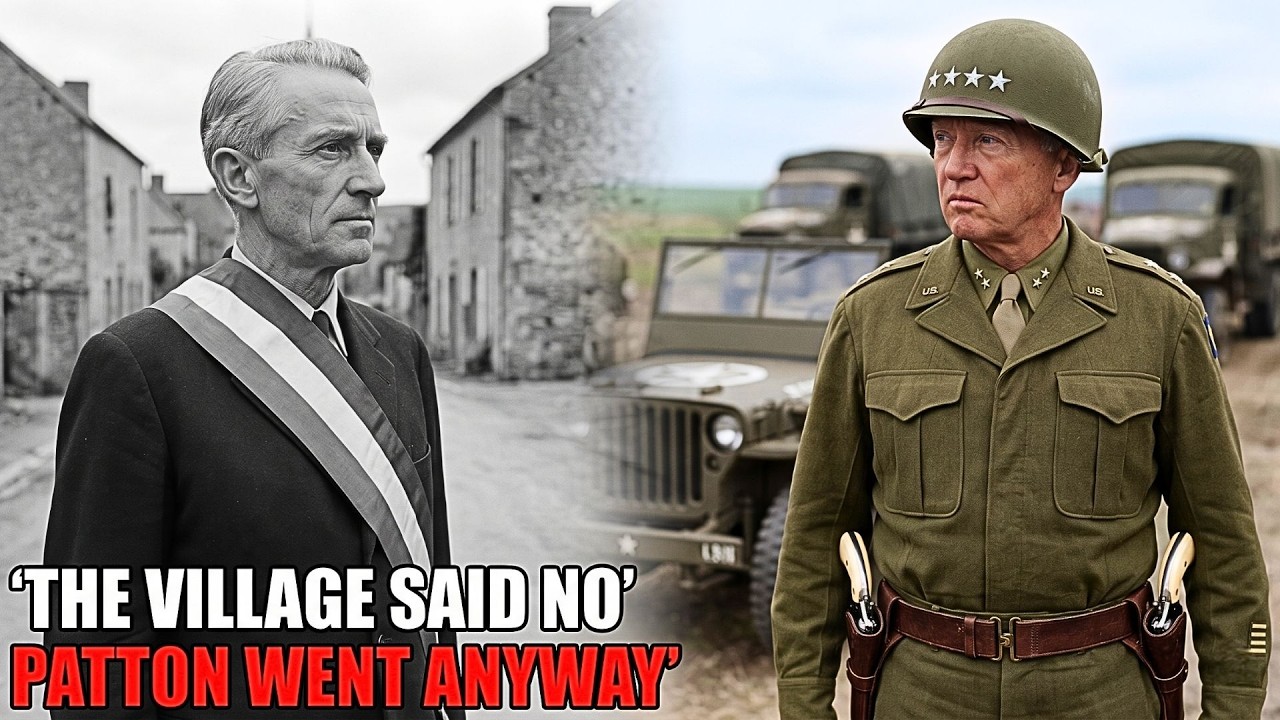 "What Patton Did When a French Village Refused to House His Wounded Soldiers"