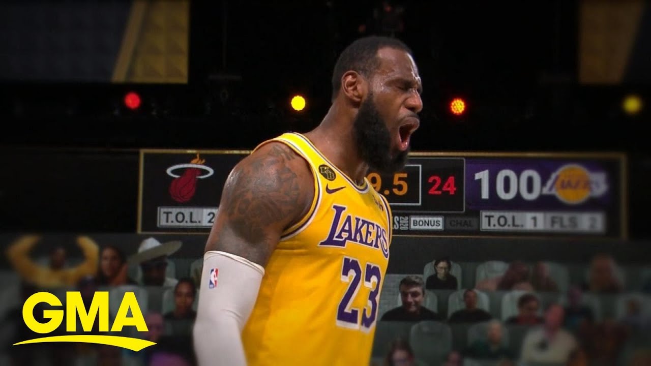 Lakers Game 4 Win Puts Them 1 Away From Nba Title L Gma Youtube