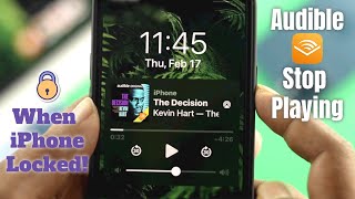 Fix- Audible Stop Playing When iPhone Sleeps! [Screen Locks] screenshot 1