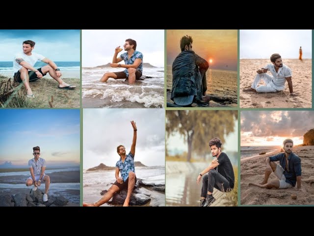 For Africans — Young men at the beach pose for a photo. Cape...