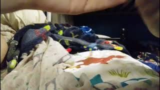 DID HE POOP ON MT BED btw first video yayyyyy
