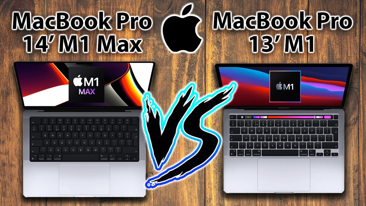 M1 MAX MacBook Pro 14 VS MacBook Pro 13 M1 Specs Review! - YouTube