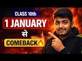 1 January Comeback 😮 | Class 10 Board Comeback Strategy