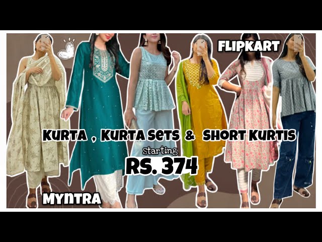 Buy Indo Era Floral Embroidered Regular Kurta With Trousers & Dupatta -  Kurta Sets for Women 22992580 | Myntra