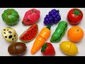 🌈super satisfying magic fruit cutting! 🍓✨