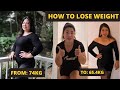 How to lose weight update from 74kg to 654kg