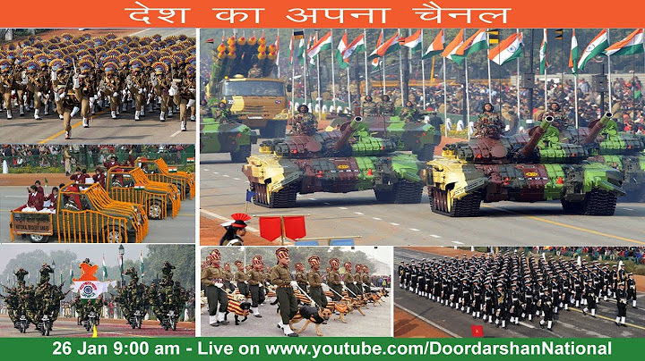 Republic Day Parade - 26th January 2017 - LIVE