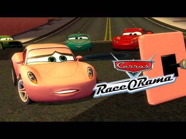 CARS RACE-O-RAMA - O filme completo do jogo de Carros! Todas as