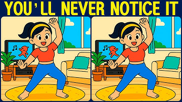 [Spot the Difference Brain Training] Try this slightly tricky puzzle.