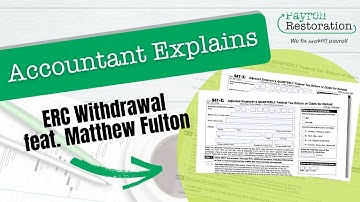 Accountant Explains How to withdraw your ERC claim