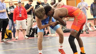 55 kg u17 Rnd Of 128  U.S. Open Amari Vann, AlL I See Is Gold Academy vs Sean Willcox, Sunkist Kids