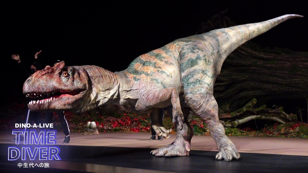 最前列VIP席】DINO-A-LIVEタイムダイバー中生代への旅 迫力の