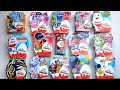 Kinder surprise eggs applaydu big unboxing of 16 packages  64 eggs 2012  2023