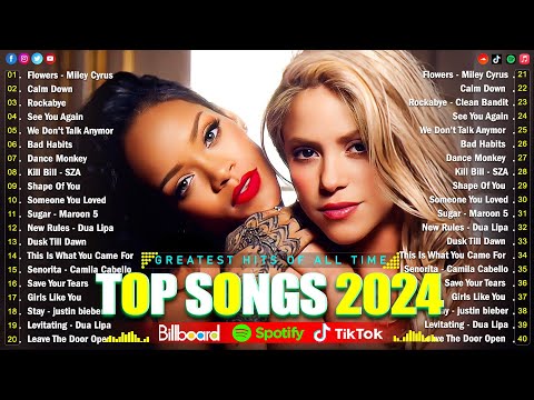 видео: Rihanna, Taylor Swift, Selena Gomez, Ed Sheeran, The Weeknd, Adele, Justin Bieber🌺🌺Top Hits 2024 #16