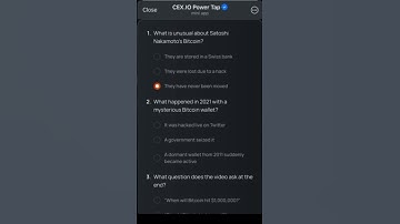 CEX io Quiz Answers Today_The Most Mysterious Bitcoin Wallets - Who Owns Them _12 March 2025  #quiz