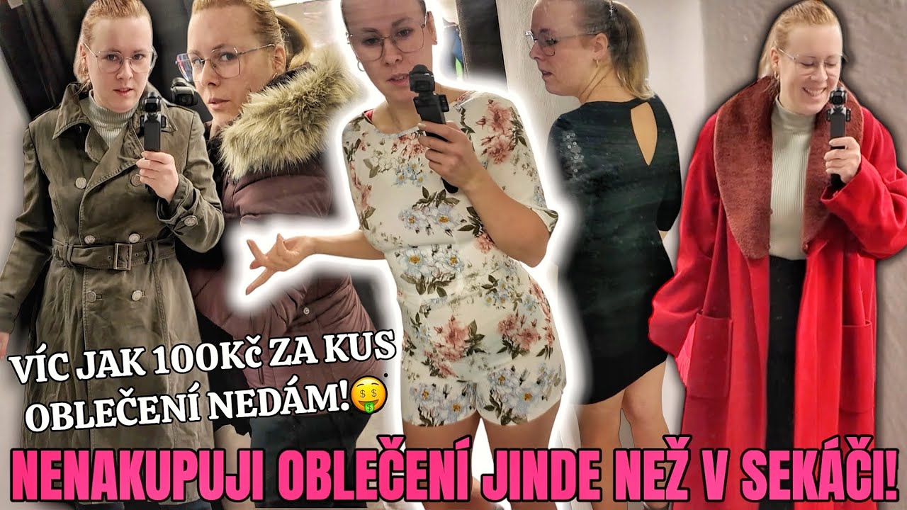UŽ NENAKUPUJI OBLEČENÍ JINDE NEŽ V SEKÁČI!😎NENÍ K TOMU DŮVOD😉NEJLEPŠÍ SEKÁČE VE VESELÍ NAD MORAVOU🤑