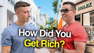 Asking Luxury Shoppers How They Got RICH! (Miami)