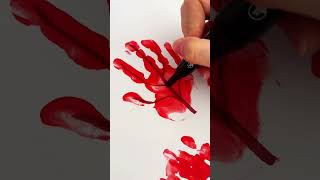 Autumn Handprint Leaf Craft for Kids #mom #classroomsetup #diy #preschoolmom #fallactivities