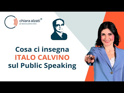 Cosa ci insegna Italo Calvino sul Public Speaking